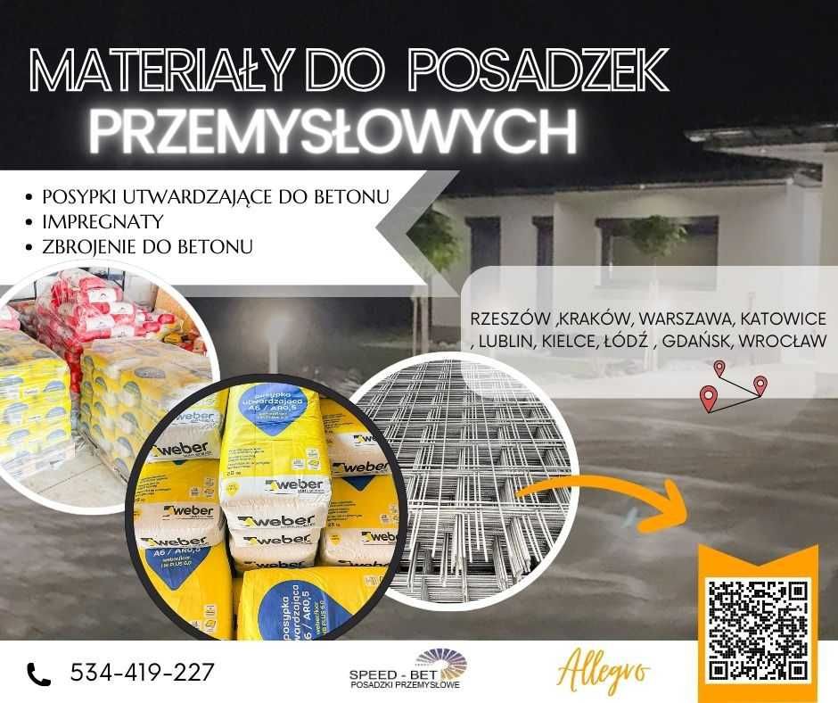 Włókno stalowe do betonu zbrojenie rozproszone, impregnat, posypki