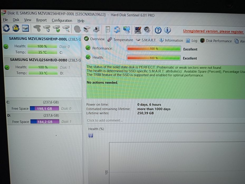 Discos SSD nvme e Sata de 512gb e 256gb