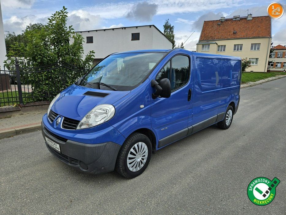 Renault Trafic  Świeżo Zarejestrowany Zdrowy Zadbany Long Gotowy do Pracy Po Serwisie
