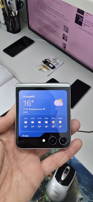 samsung flip 5 демо