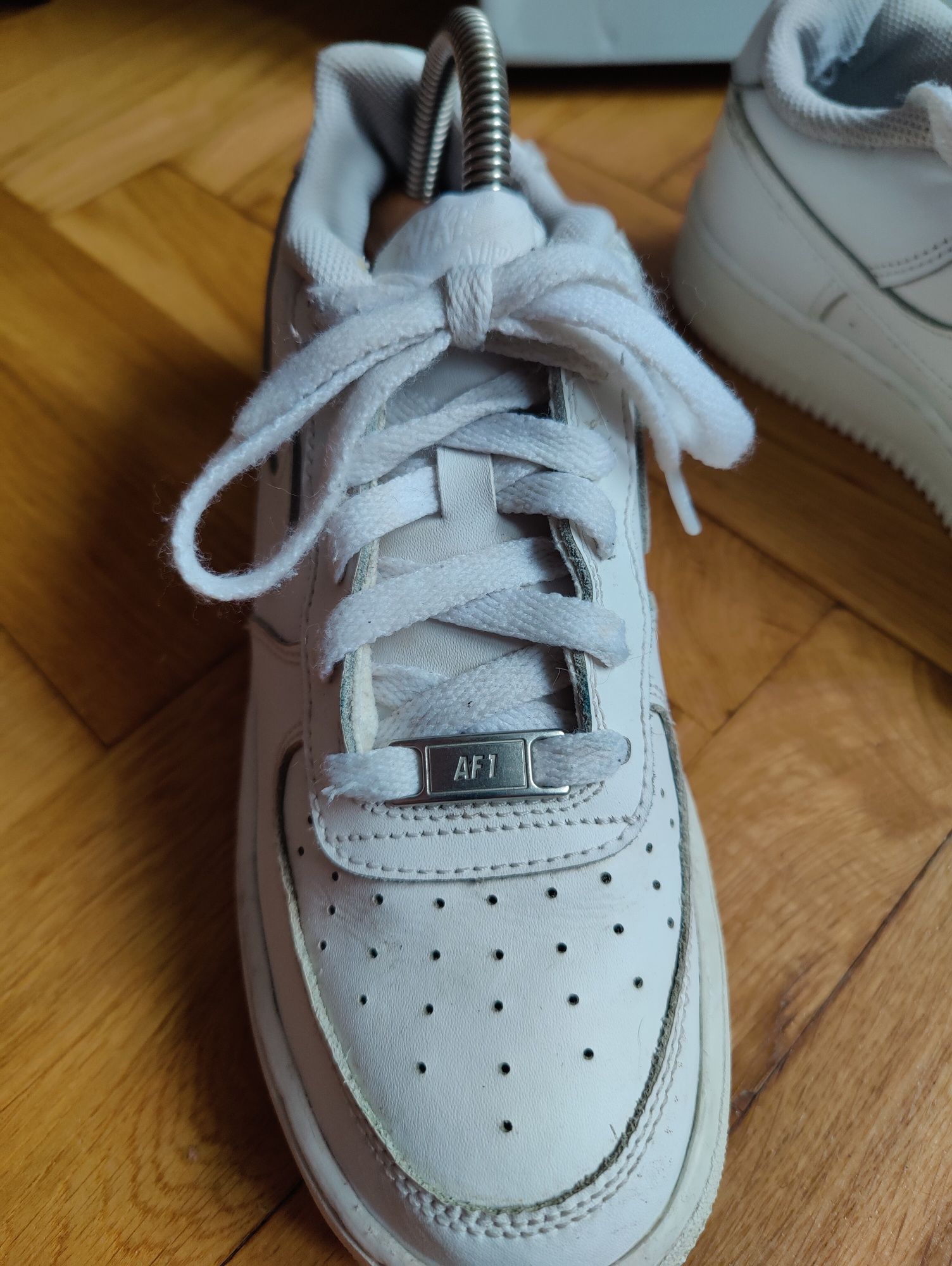 Nike air force 1 one af1 38.5 sneakersy buty białe white y2k drip dril