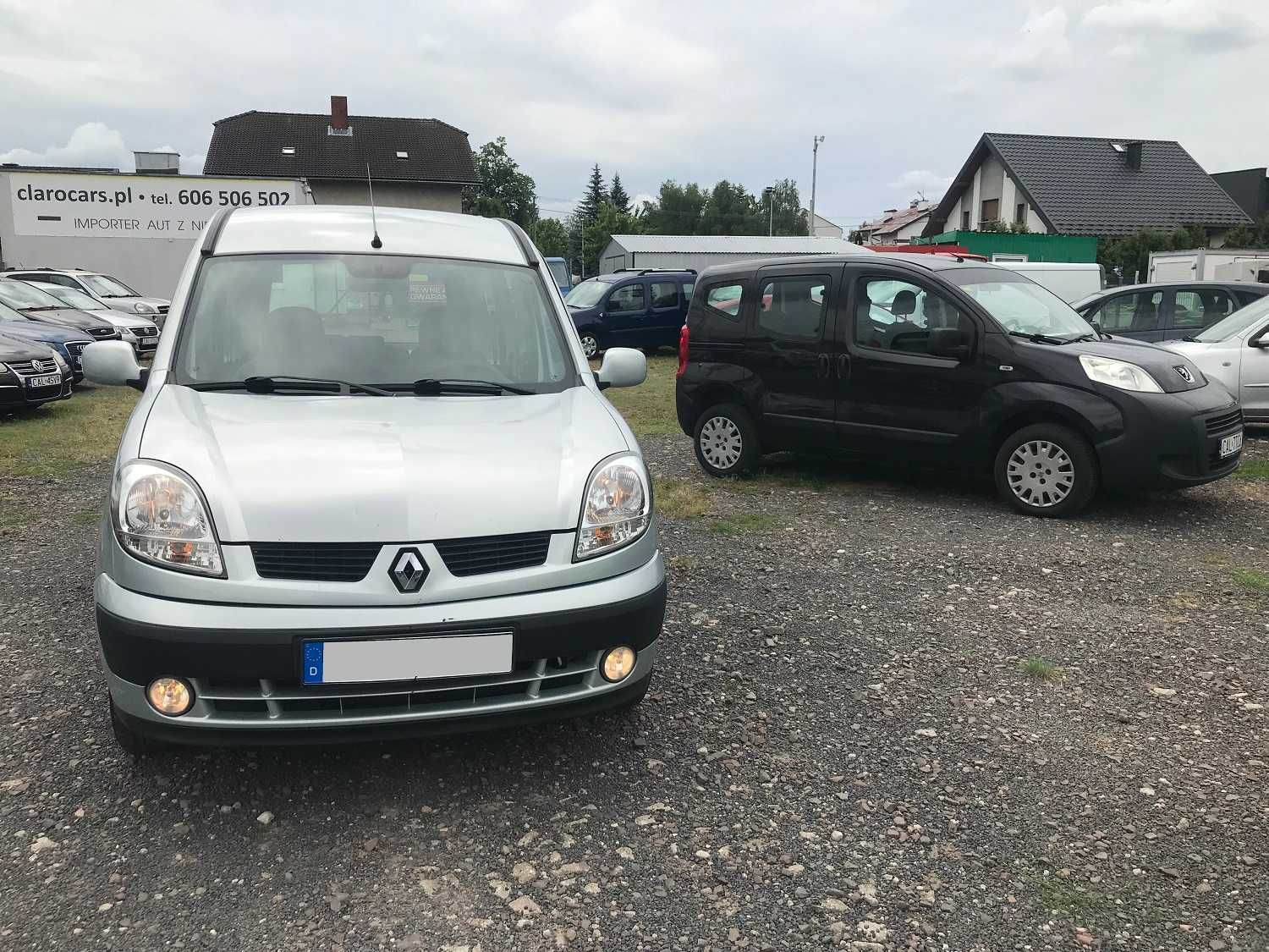 Renault Kangoo 1.6 benzyna 2006r. Klima wersja 5-osobowa Zadbane auto