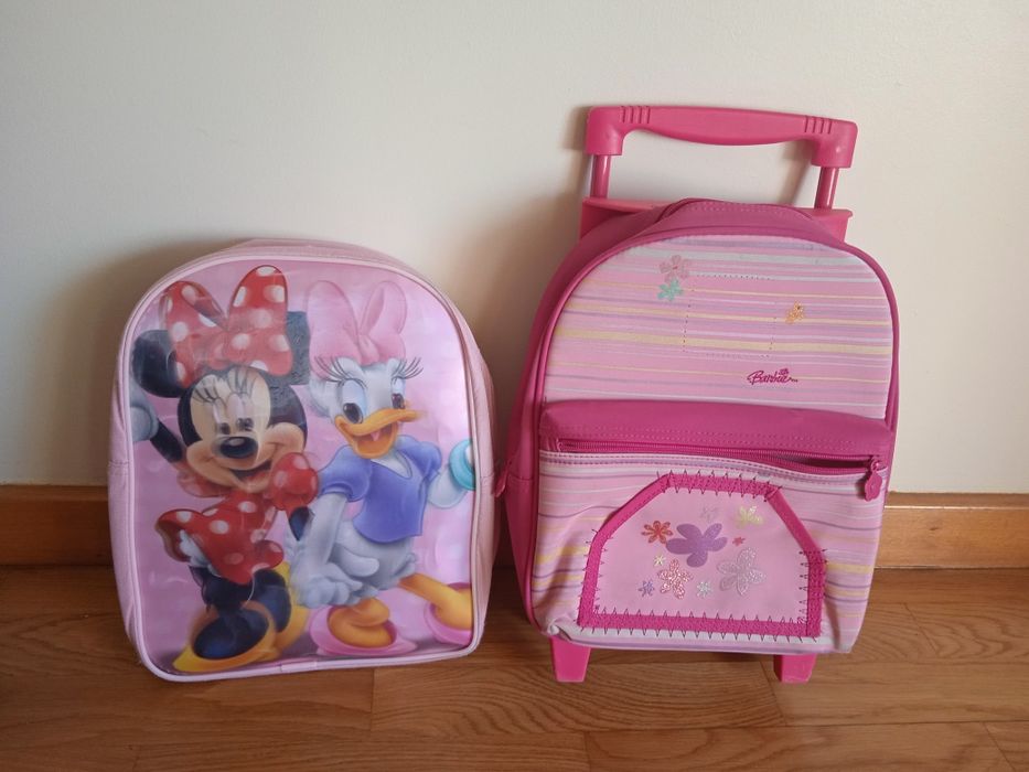 Troley da BARBIE + Mochila da MINNIE