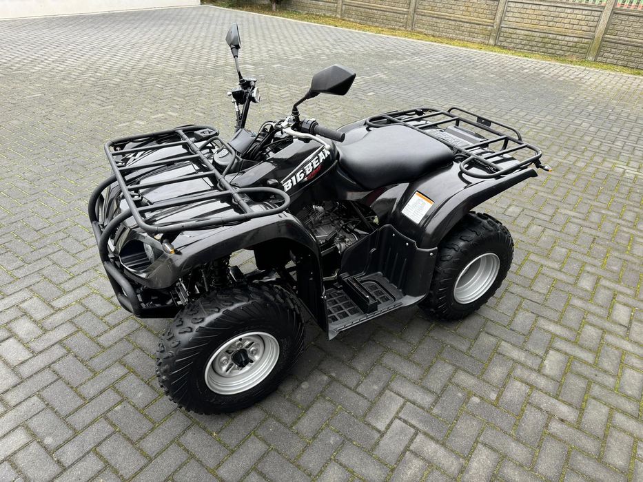 Quad Honda Yamaha Gryzzli 250 2x4 2009r zarejestrowany