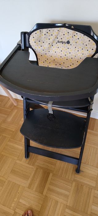 Krzesełko Safety 1st rosnące z dzieckiem drewniane regulowane jak Stok