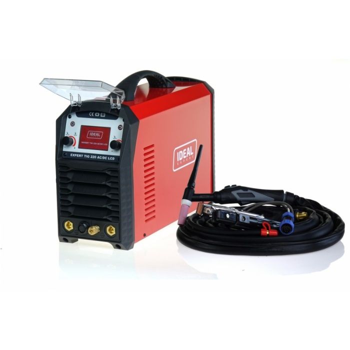 Spawarka TIG Ideal Expert 220A AC/DC LCD uchwyt ze sterowaniem