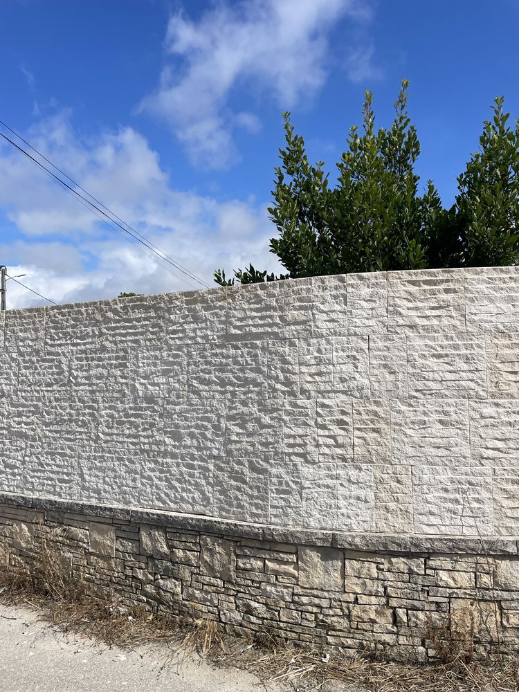 Pedra para muro ou fachada
