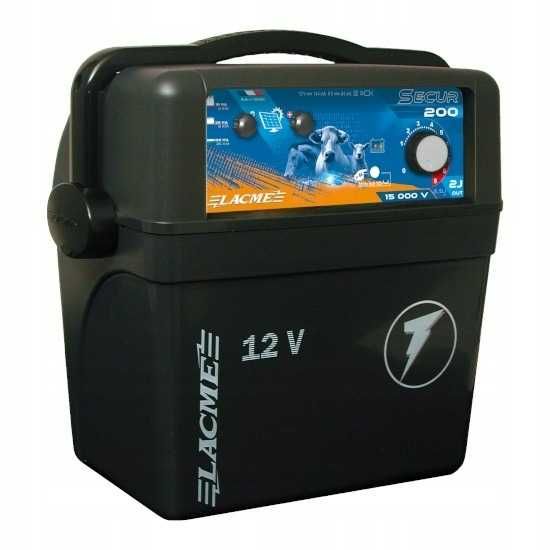 Pastuch solarny 12V komplet zestaw MOCNY elektryzator + panel 14W