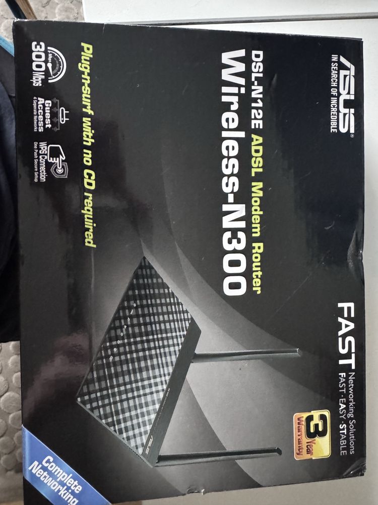Asus adsl modem router wireless-n300