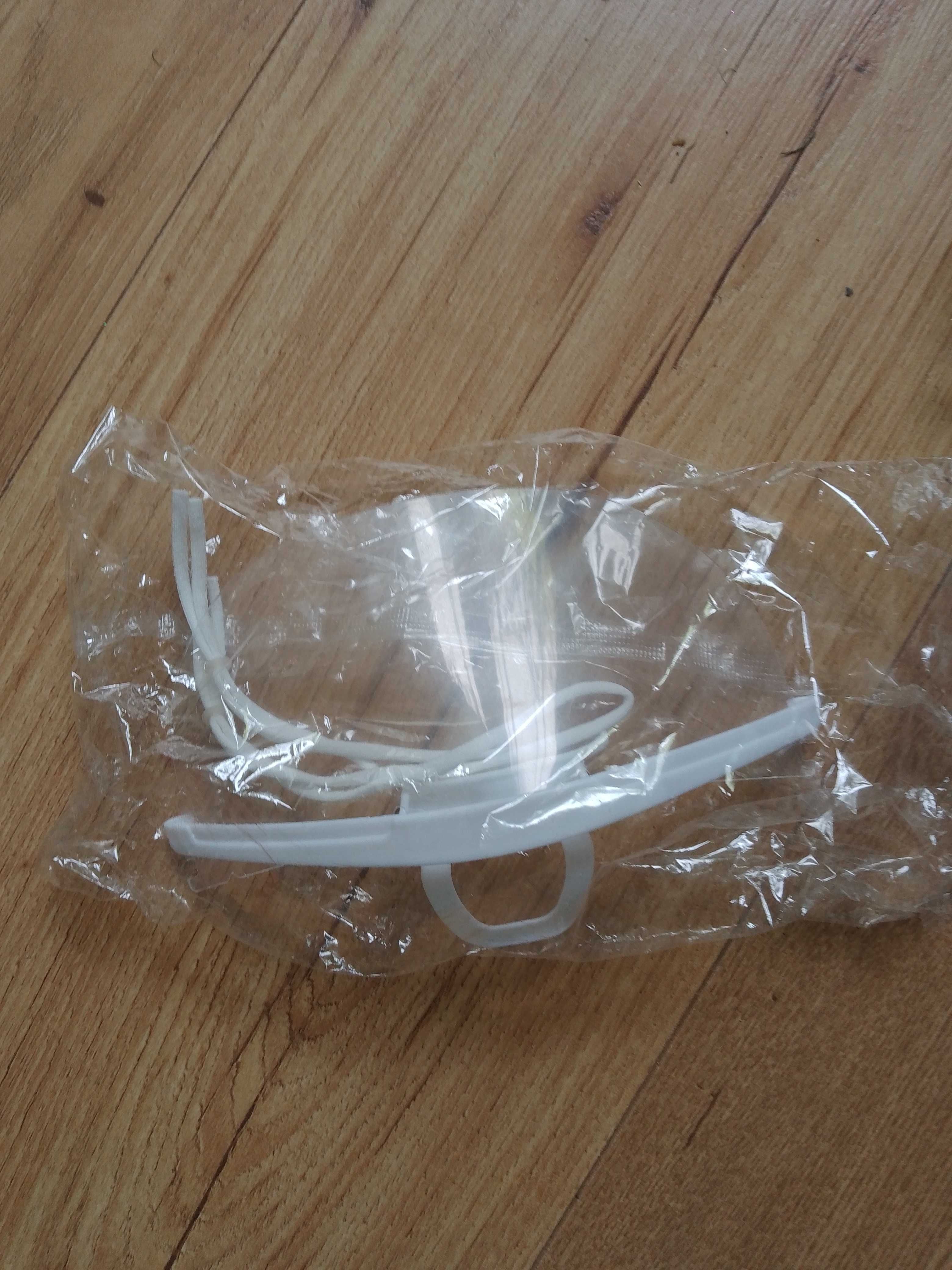 Maska mini przyłbica plastikowa 17 sztuk