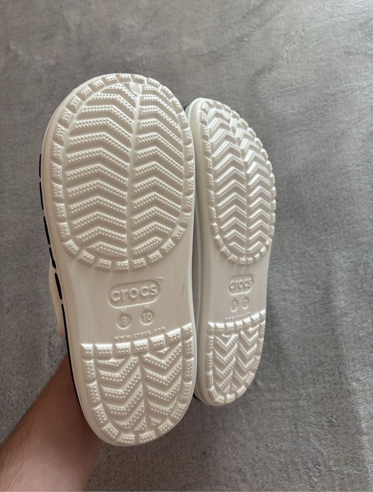 Crocs Оригінал BAYABAND Clog, Крокси Білі