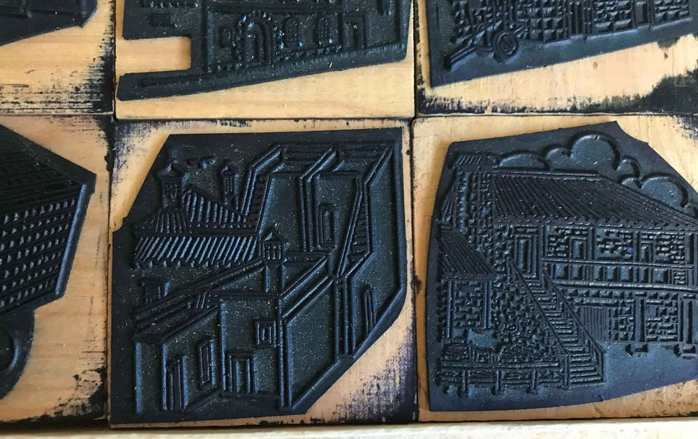 Conjunto carimbos escolares Agata Agatha Casas de Portugal novo
