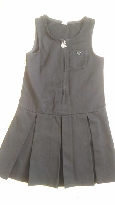 Sukienka czarna, galowa, na uroczystości r 116 - szkoła przedszkole