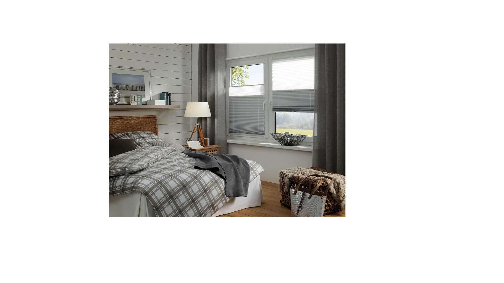 Roleta plisowana Gardina Easyfix  dzień, noc 80x130 cm 1 szt.