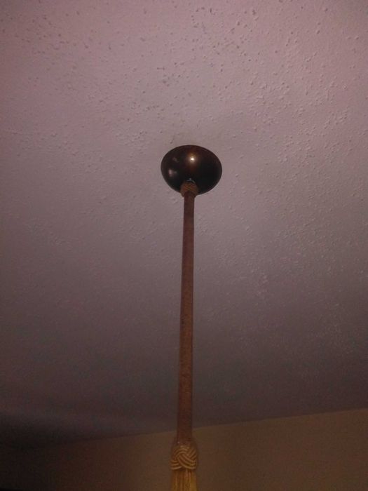 Lampa sufitowa lata 30ste 3klosze