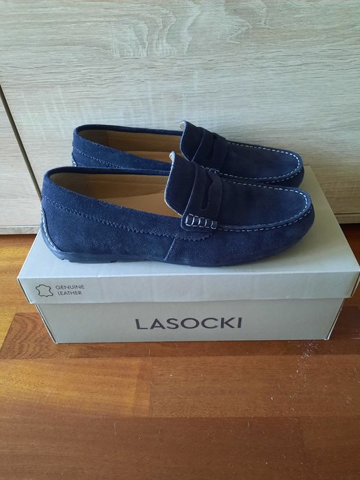 Mokasyny skórzane Lasocki 41