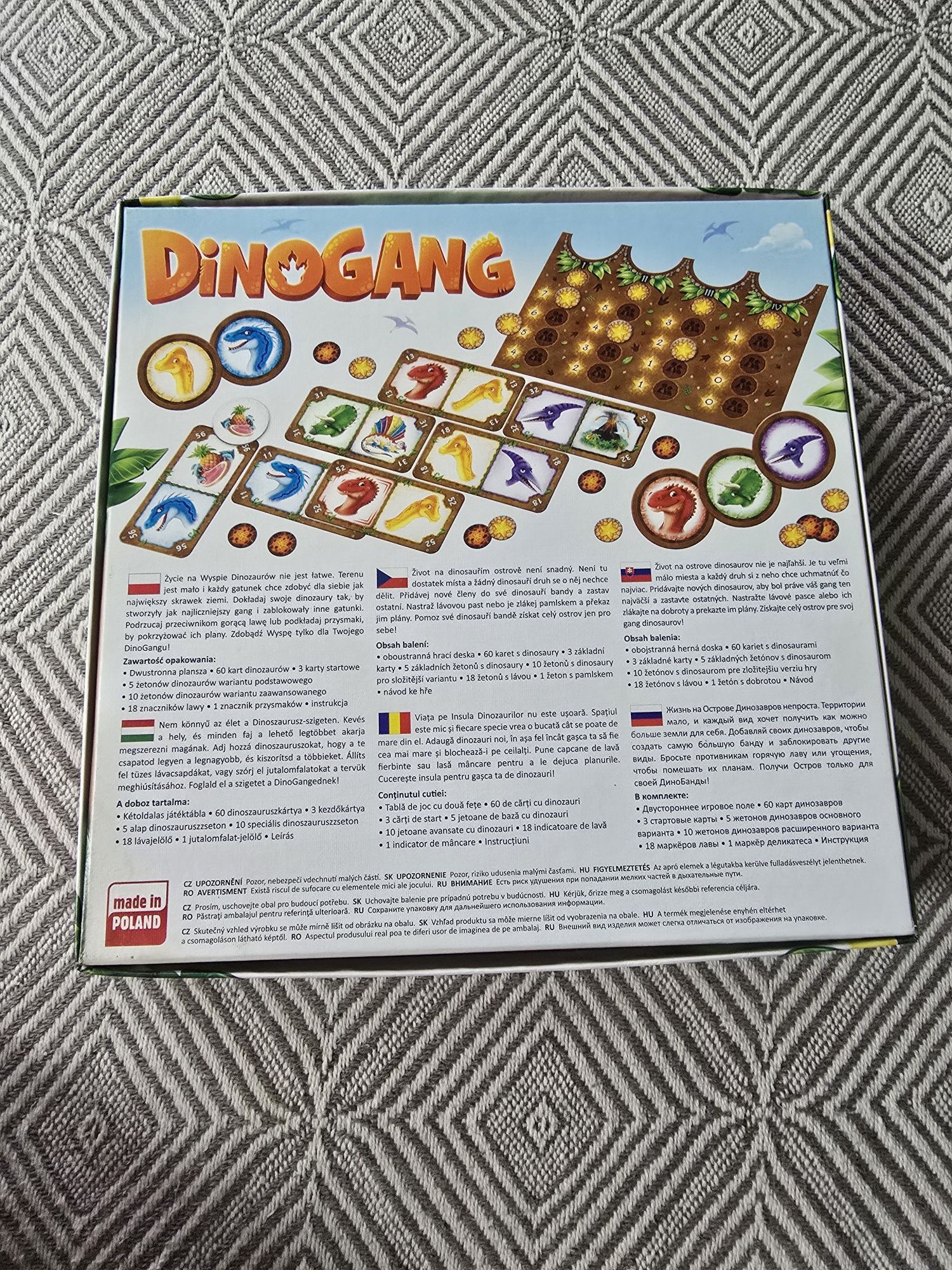 Gra planszowa Dino Gang