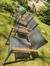 Komplet krzeseł ogrodowych