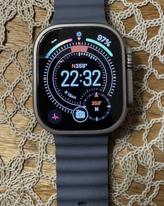 Apple Watch Ultra 3 caixa e fatura MEO 3 anos de garantia