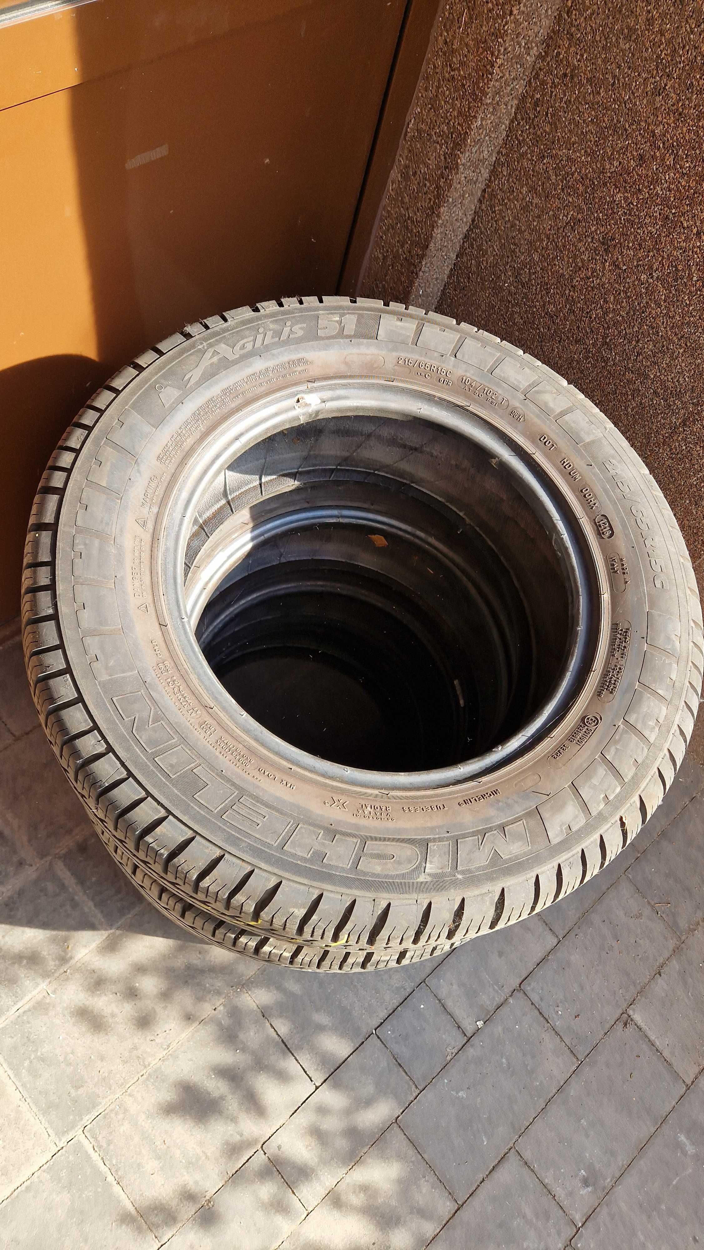 Opony 215/65 15c bus van Michelin Agilis 51 dot 2018