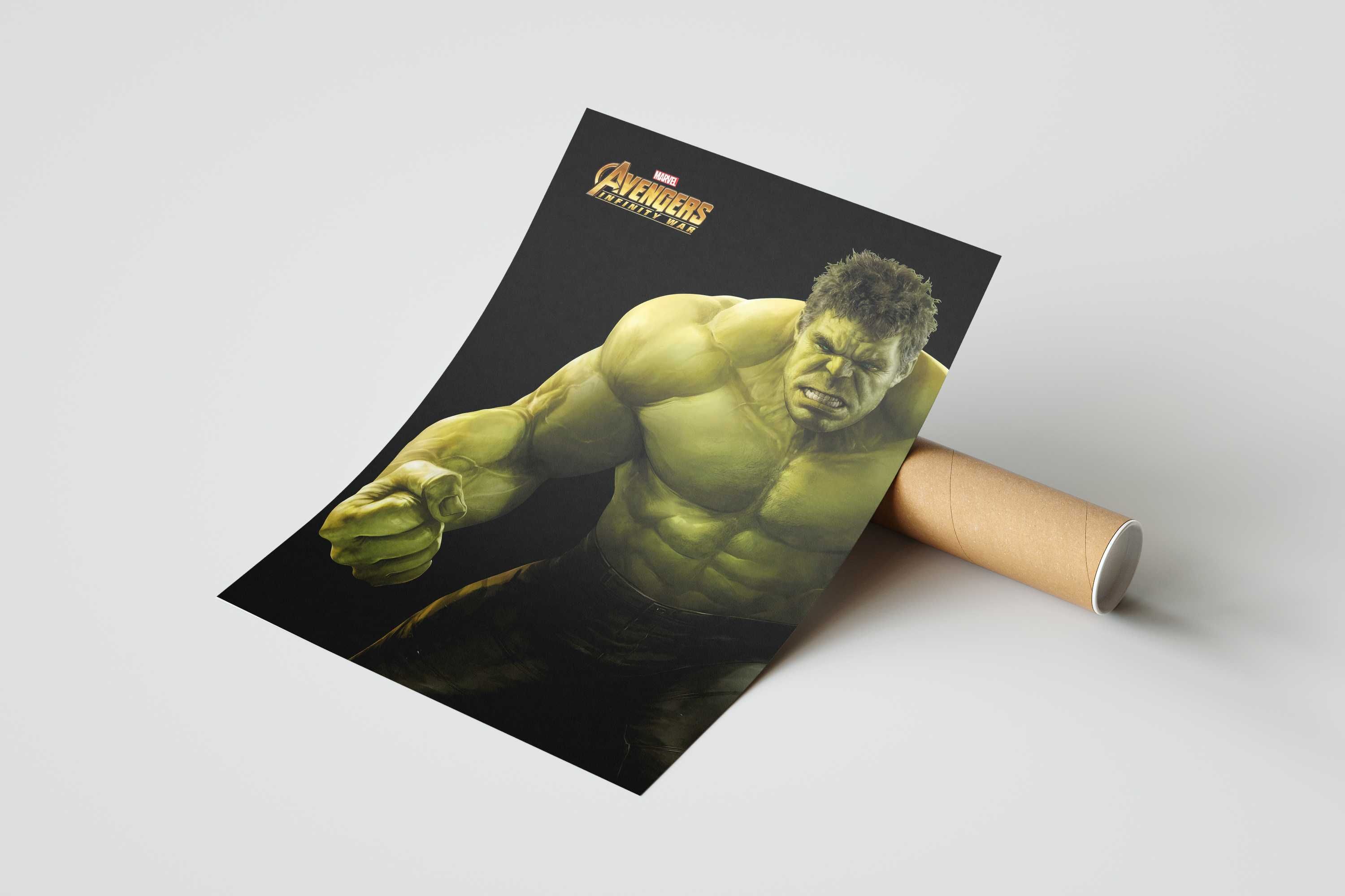HULK PLAKAT A3 - Avengers, Hulk, Marvel - GRATIS