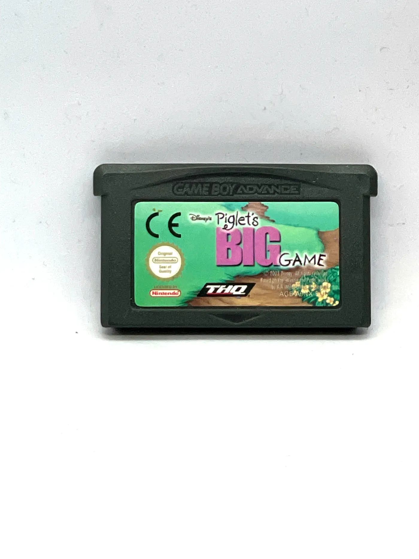 Piglet's Big Game GBA (sama gra) Po Angielsku