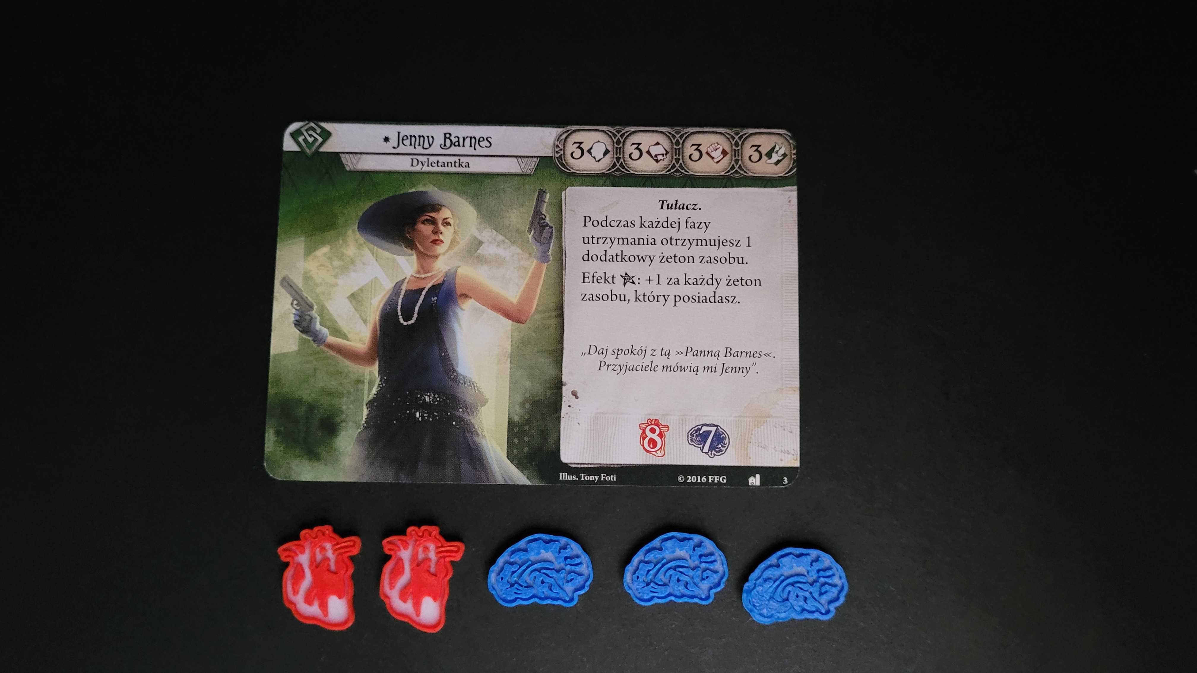 Żetony życia i przerażenia | Zew Cthulhu RPG | Horror w Arkham LCG