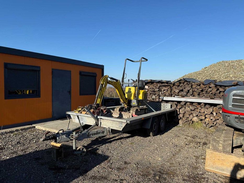 Wynajem wozidło budowlane wypożyczalnia minikoparki rębak walec