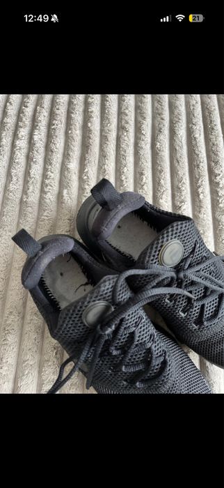 Czarne nike sportowe 36