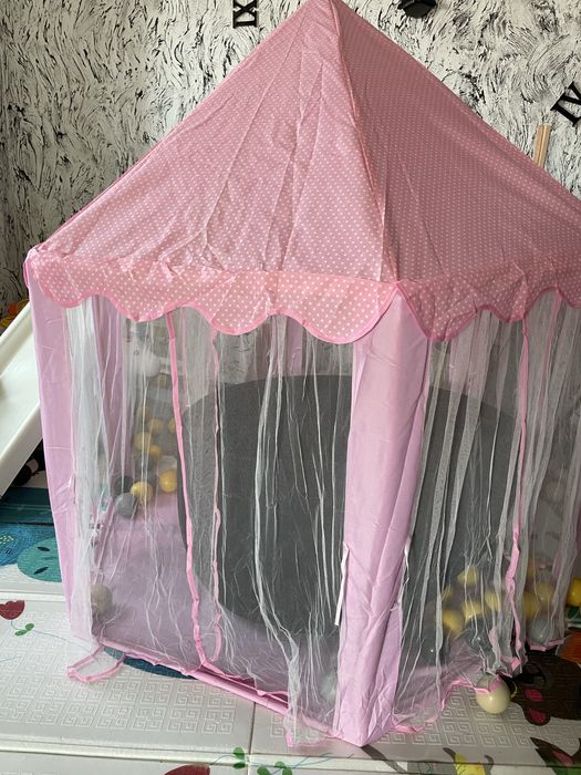 Нова дитяча рожева палатка