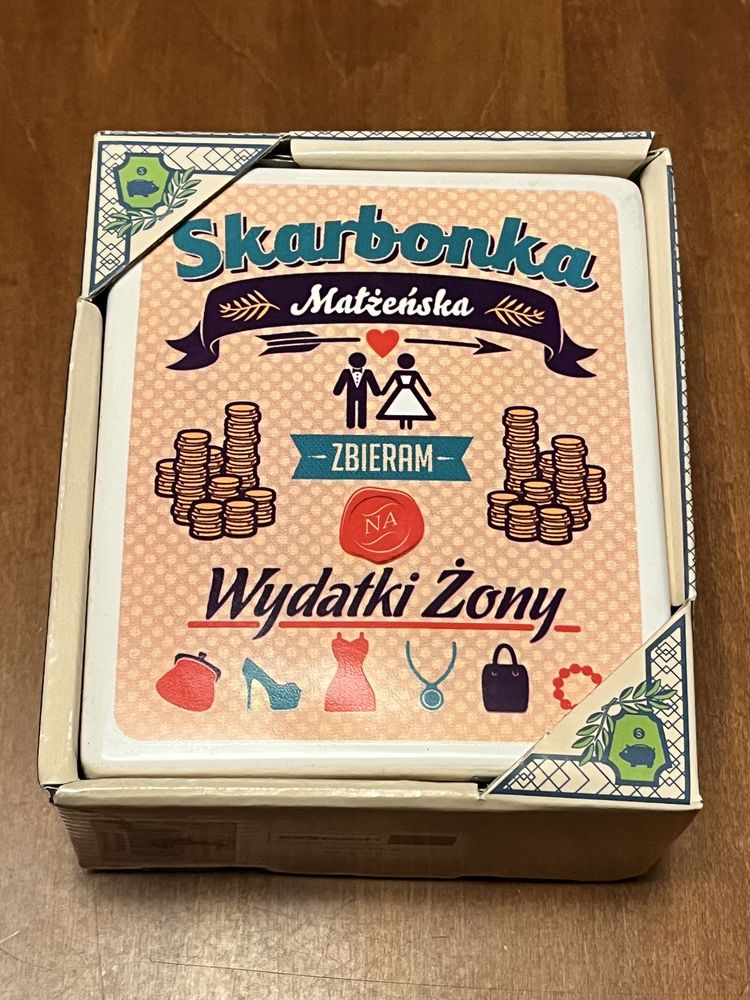 Skarbonka ceramiczna nowa