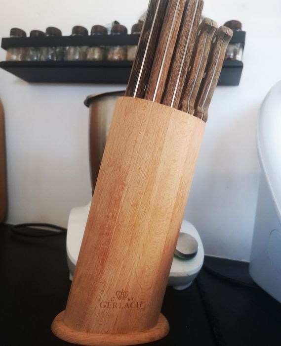 Zestaw Gerlach markowych noży ze stojakiem