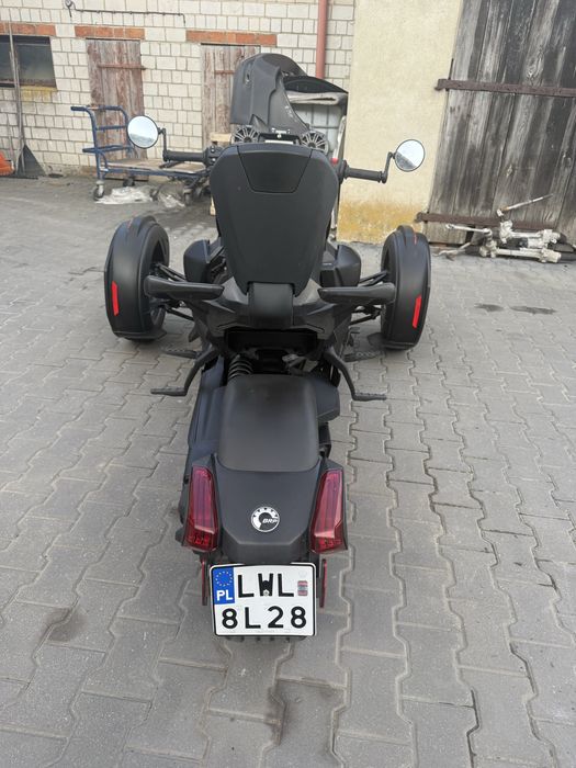 Can Am Ryker Sport 900, trajka 2400km przebieg max doposazony zamiana