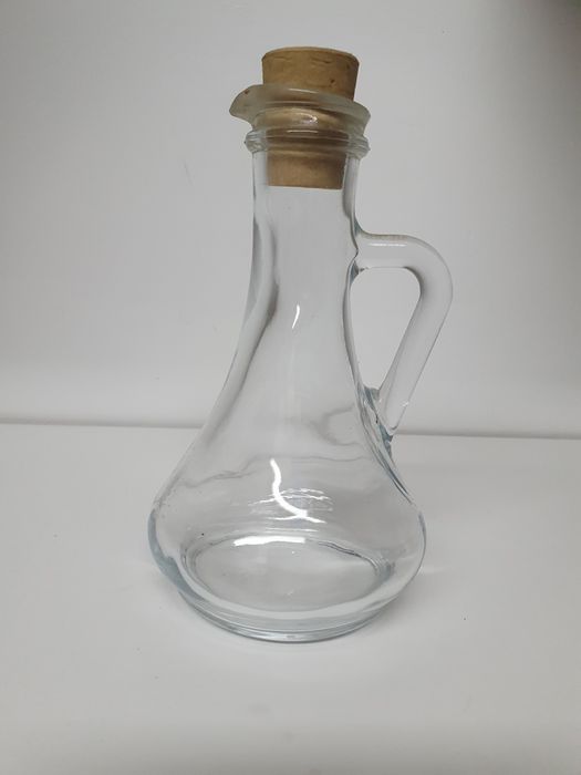 Jak nowa karafka butelka na oliwę korek 16cm