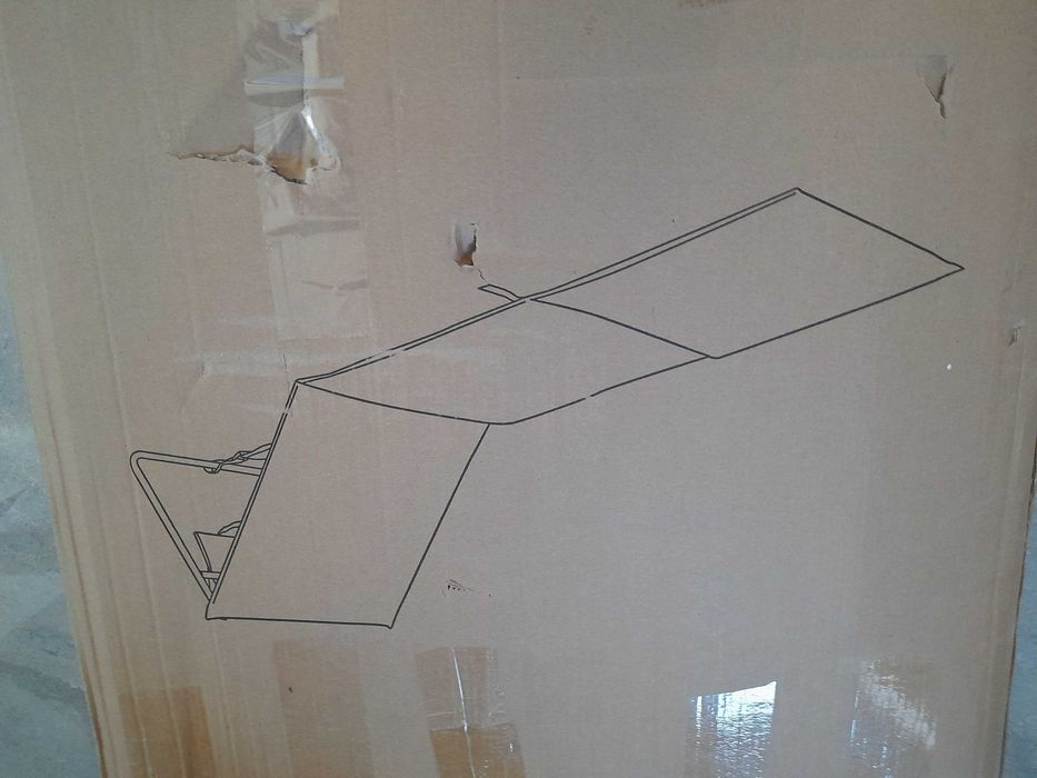 Składane maty plażowe kempingowe , 2 szt., stal i tkanina, szare