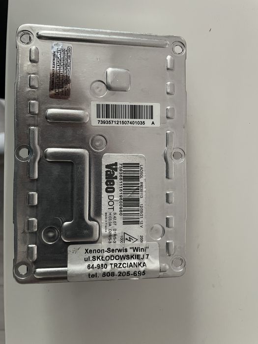 Przetwornica Valeo nowa Ksenon VW Passat B6 Toureg Phaeton Audi A4 B6