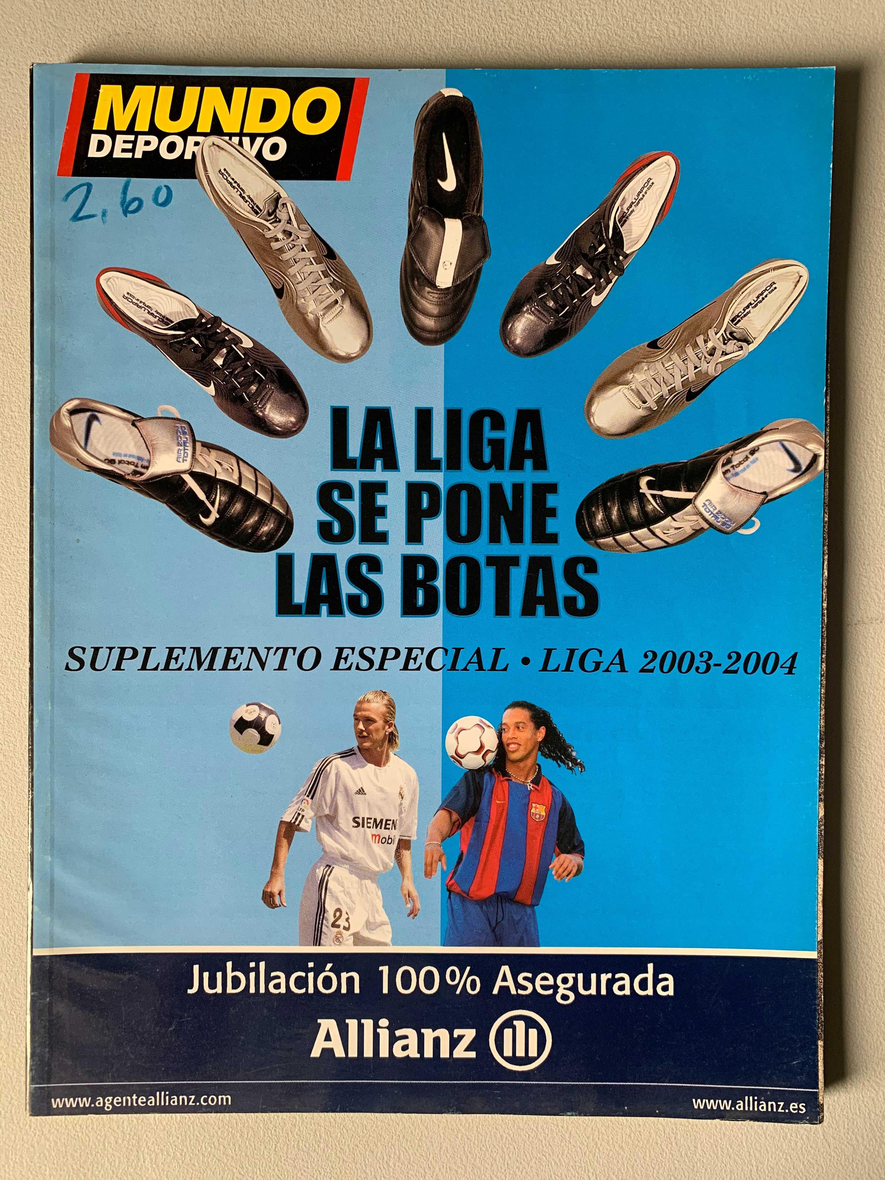 Revista Mundo Deportivo - Suplemento Especial Liga 2003 / 2004