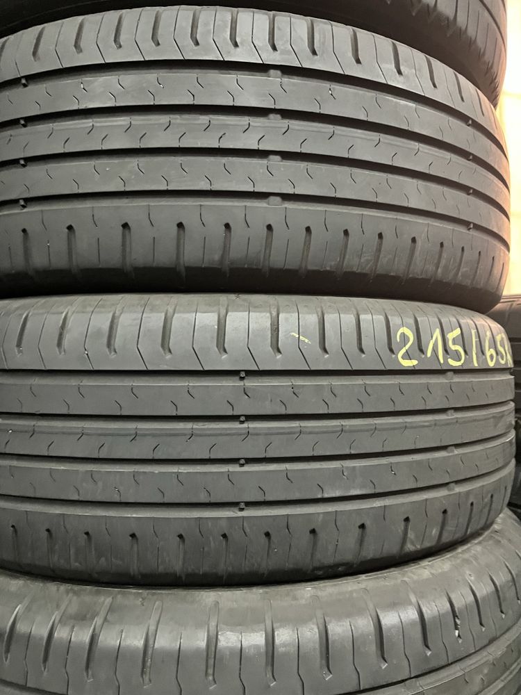 Шины лето б.у. 215/65 R16 Continental ContiEcoContact 5 склад резины