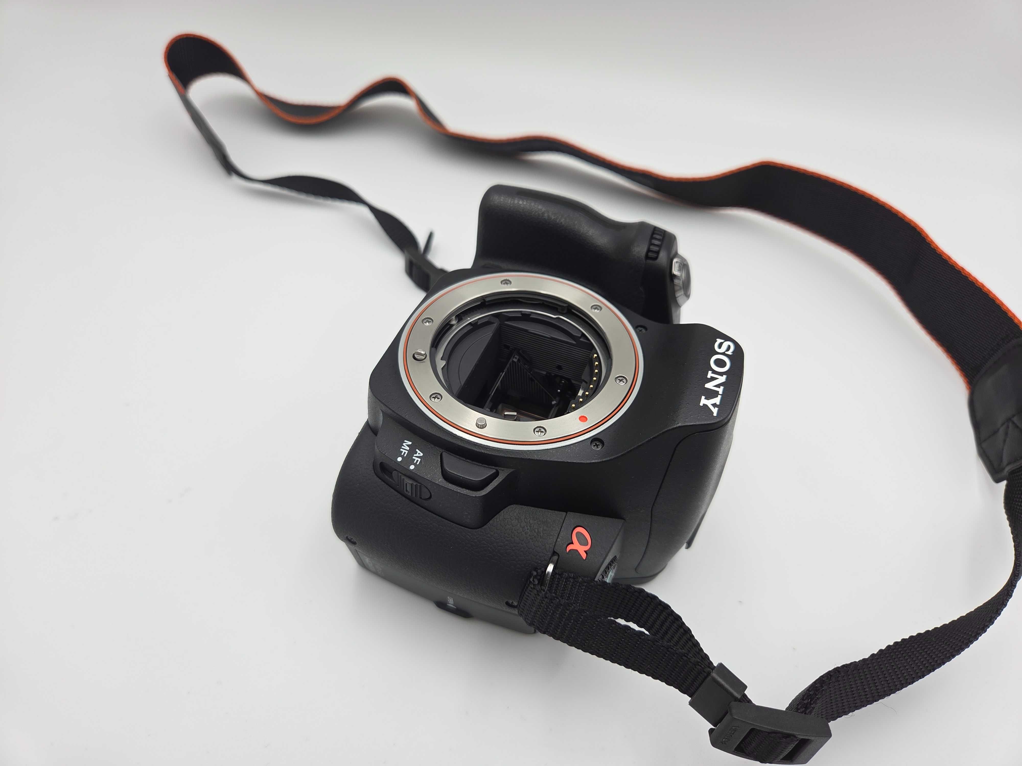 .Aparat Sony Alpha A290 body - idealna - piękny komplet