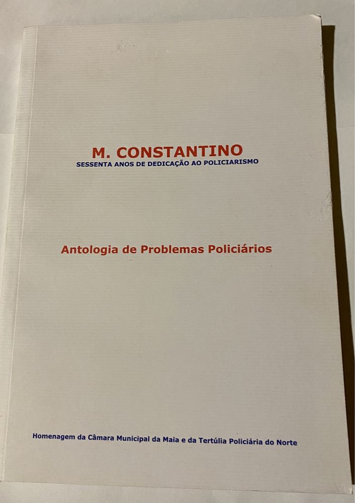 M. Constantino - Antologia de Problemas Policiários