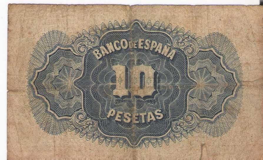 Espanha - 10 Pesetas 1935