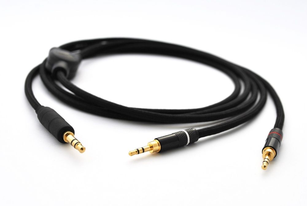 HIFIMAN kabel ręcznie wykonany 3,5mm oplot kolory 1,5m