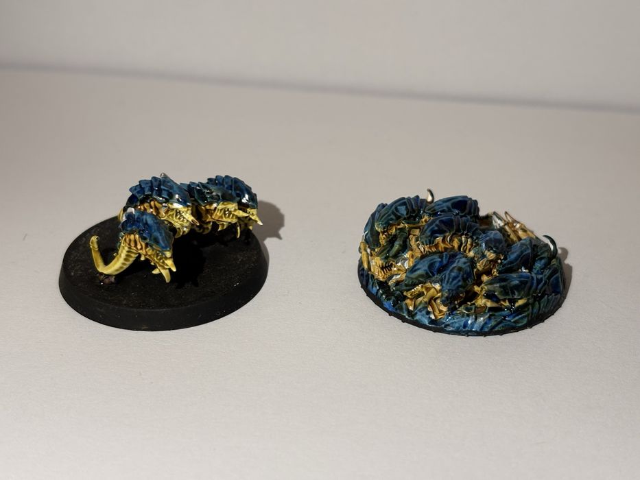 Tyranidzi mix/proxy. Carnifex, hormagaunt, warriors