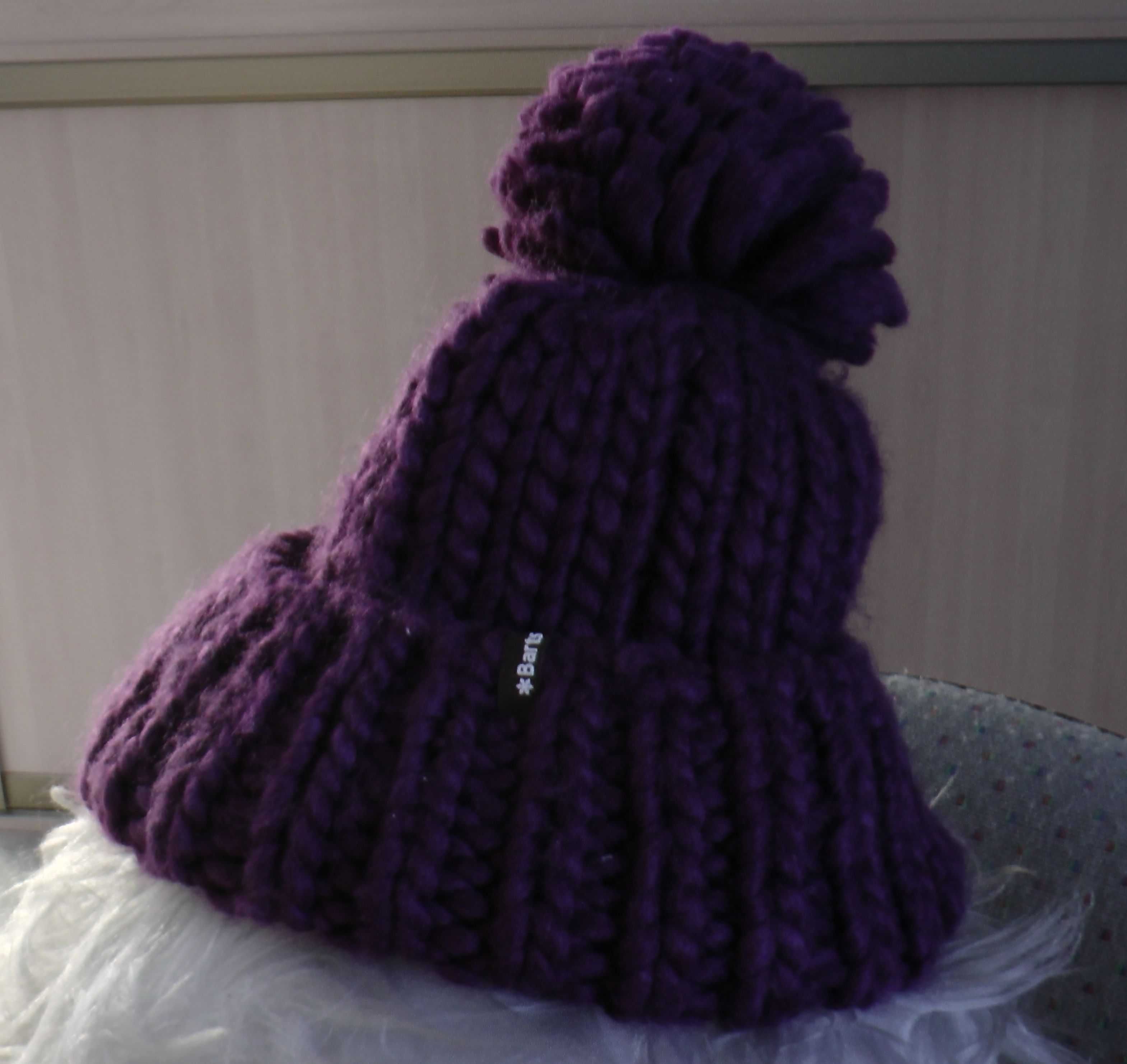Barts czapka damska/dziewczęca Joanna Beanie fioletowy kolor one size