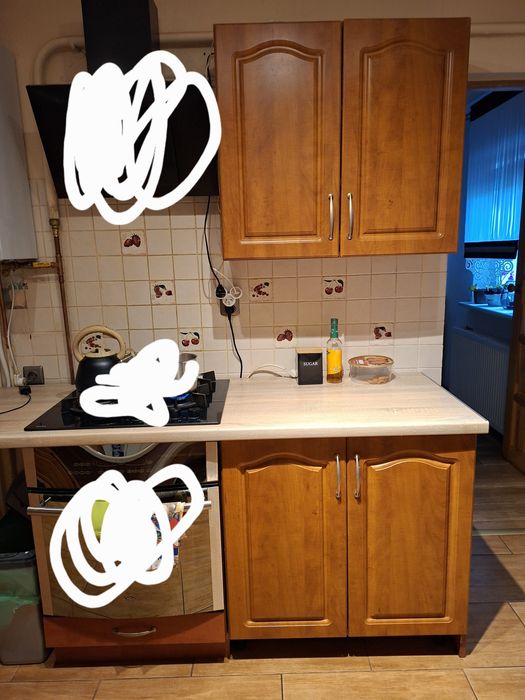 Meble kuchenne z blatem