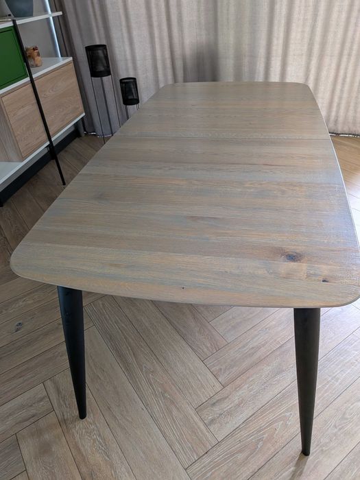 Stół rozkładany z litego dębu 90x180 cm - firmy Meble Nova