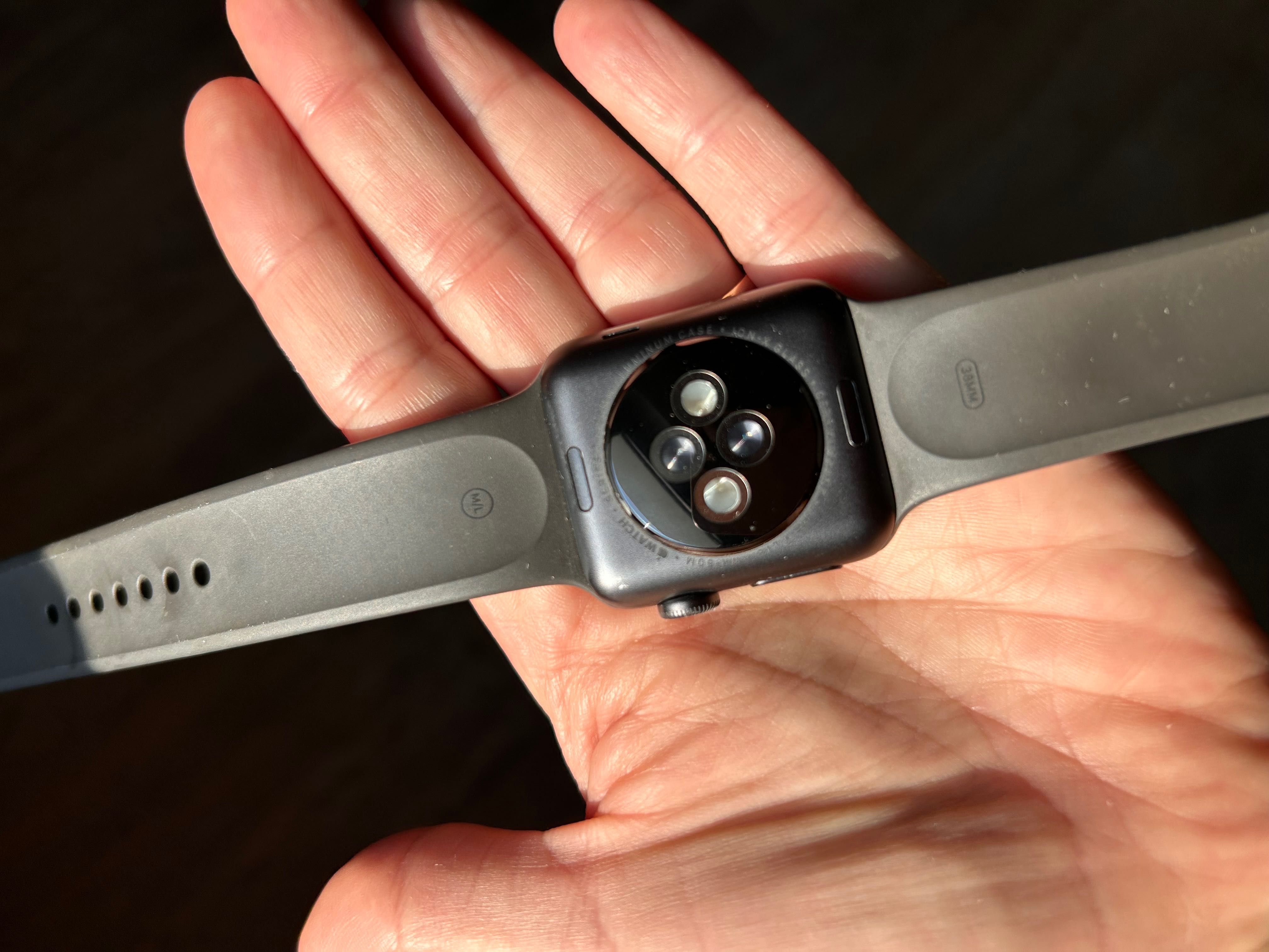 Apple watch 3 usado, a funcionar perfeitamente