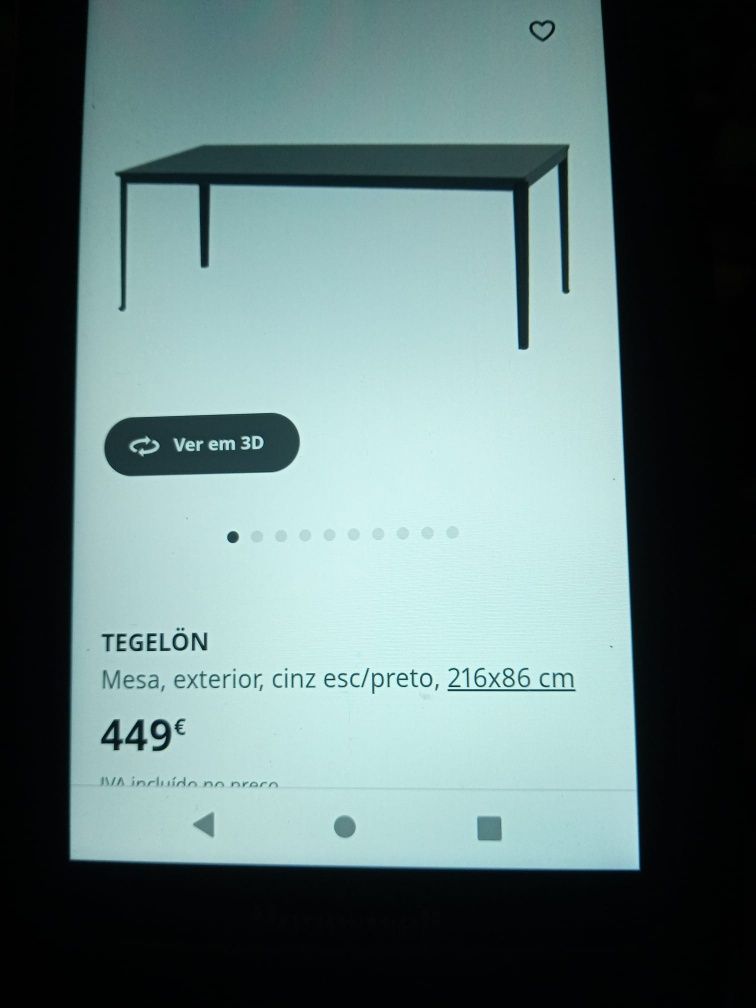 Mesa IKEA Tegelon