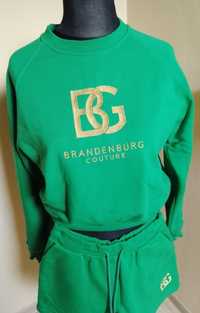 Komplet zielony Brandenburg