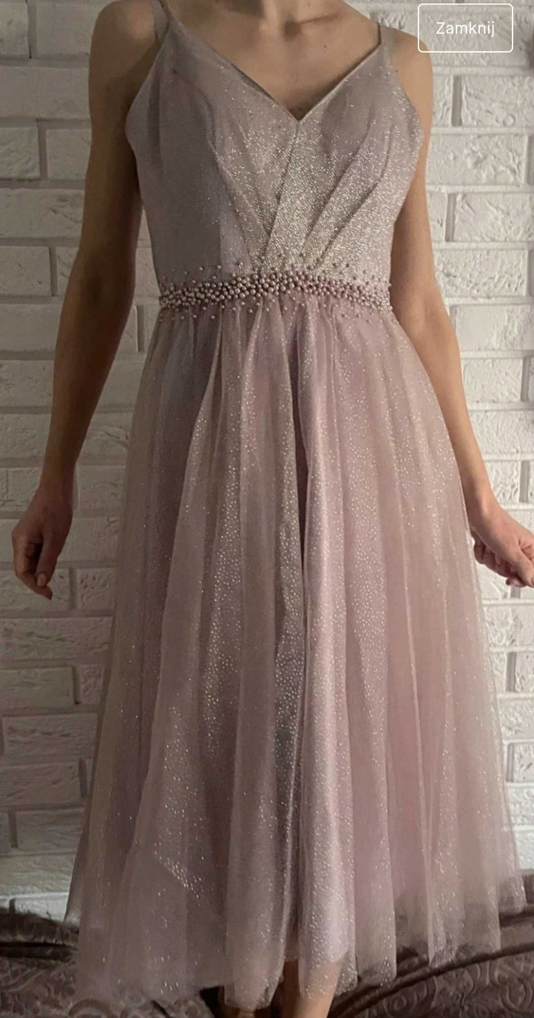 Suknia z tiulu, wesele, bal/sukienka tiul